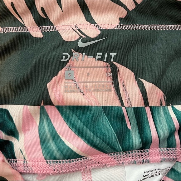 Nike Dri-Fit Fast Crop Running Tight Fit Botanical Legging Women's Size … - Picture 9 of 10